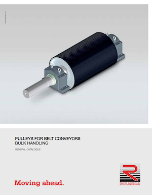 Pulleys for belt conveyors